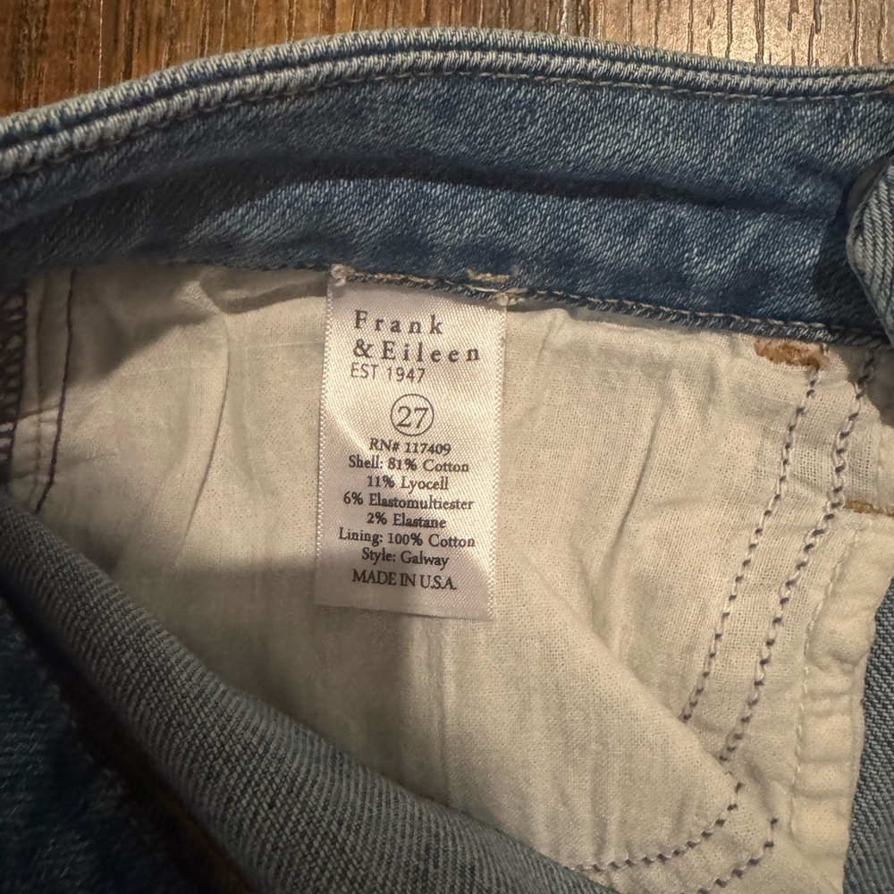 Frank & Eileen Galway Wide Leg Jeans - Picture 5 of 5